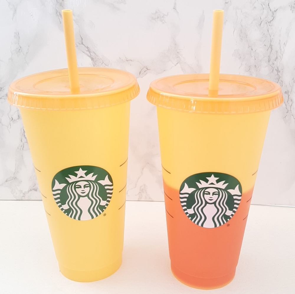 2 Starbucks Color Changing Summer 2020 - Picture 3 of 3